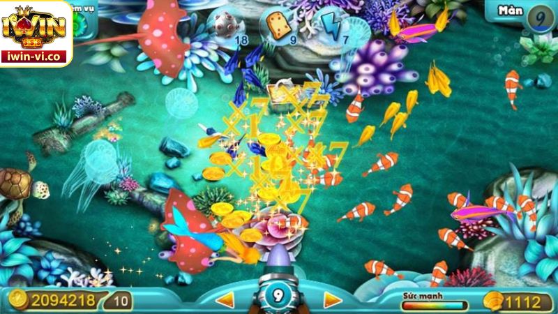 Bắn Cá Tiên - Game Đổi Thưởng Hấp Dẫn Tại Hệ Thống Iwin 3 Sử dụng vũ khí phù hợp khi chơi bắn cá Tiên