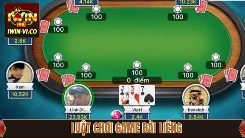 Bài Liêng - Trò Chơi Hấp Dẫn Với Phần Thưởng Khủng Tại Iwin 3 Trình tự diễn ra của từng vòng chơi